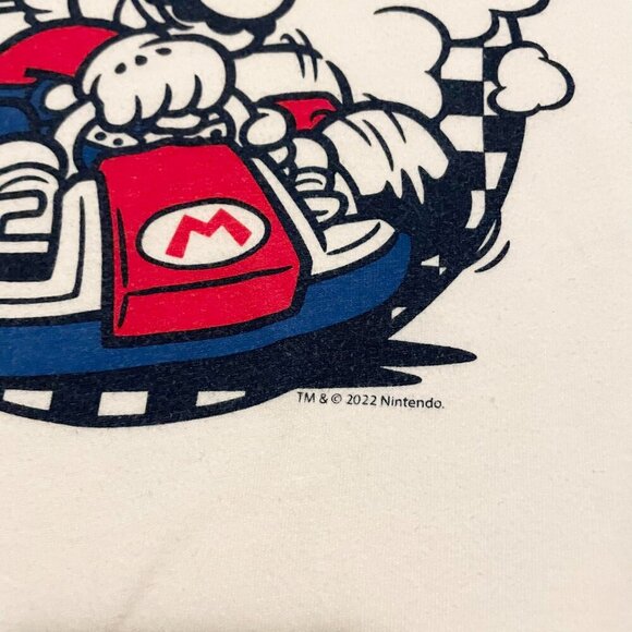 Mario Kart Nintendo Gap Kids Shirt Large Size 10 Tshirt - Picture 3 of 16